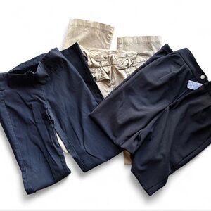 Dress Pants Bundle - Black and Tan
